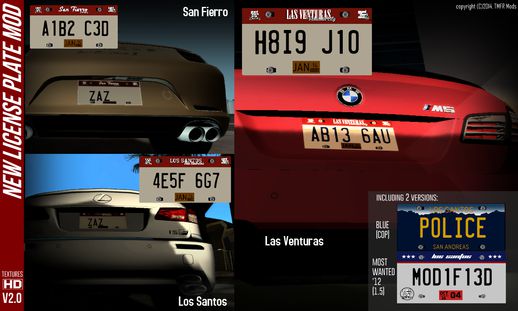 New License Plate Mod v2.0