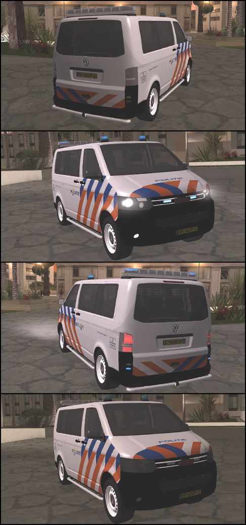 Volkswagen Transporter T5 Politie