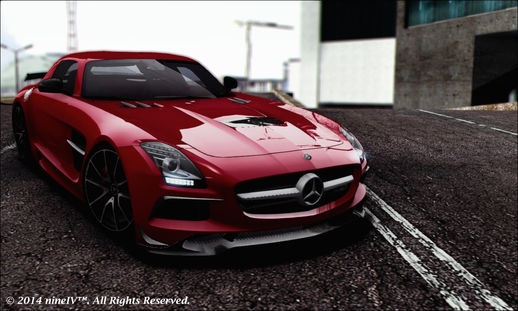 2013 Mercedes Benz SLS AMG Black Series