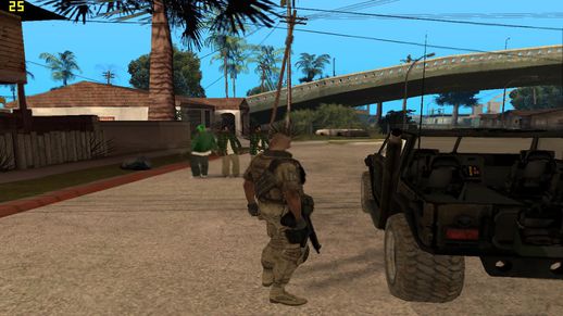 Call of Duty Mod (Chino Skin & Cars) + Ultimate Cheats Mod