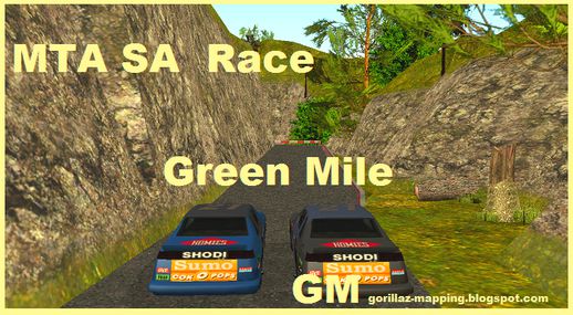 MTA/GTA SA Race Green Mile Map