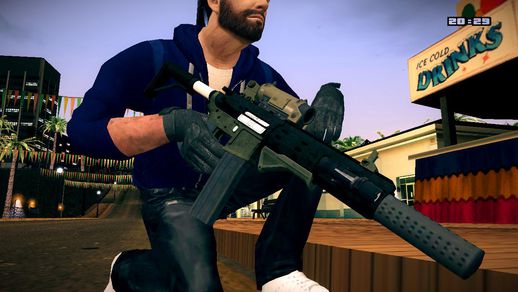 GTA V Carbine Rifle (HK416)