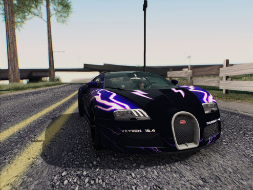 Bugatti Veyron 16.4 GS Sang Bleu (ThunderMax)