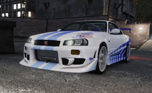 1999 Nissan Skyline GT-R R34 V-Spec v1