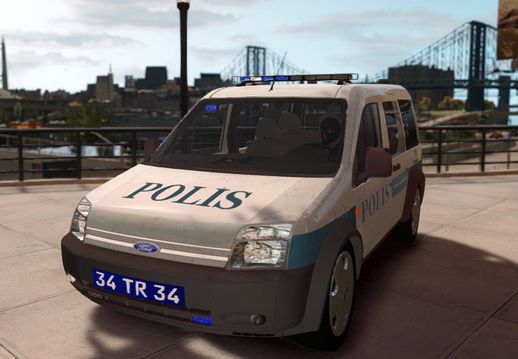 Ford Transit Connect Turkish Police ELS