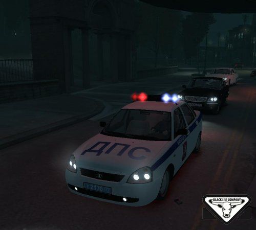 Lada Priora Russian Police (DPS)