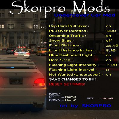 Undercover Car Mod v1.2