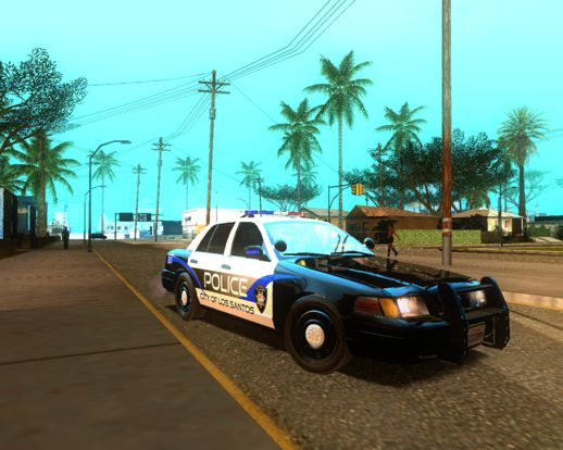 2009 Ford CVPI - Blue LSPD Theme