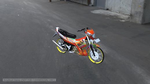 Satria FU Airbrush