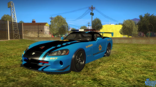 NFS Hot Pursuit Dodge Viper SRT 10 ACR Police Car