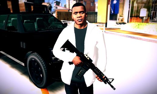 GTA V Franklin in Casual Clothes