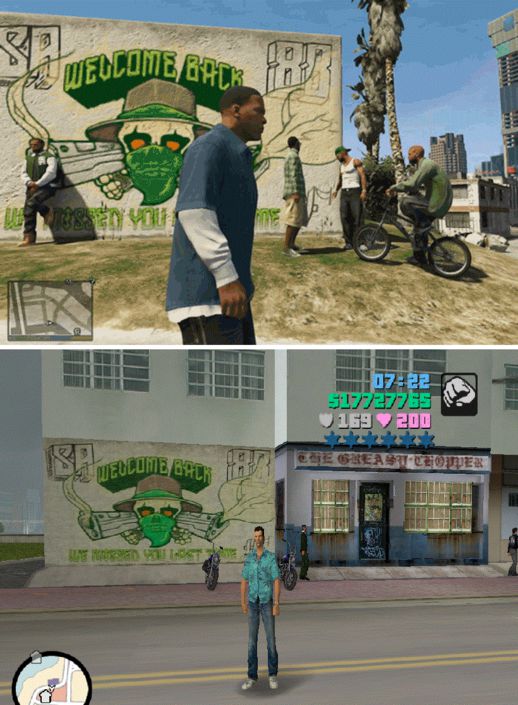 GTA V Wall Graffiti