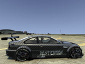 BMW M3 Drift Edition Paint Job