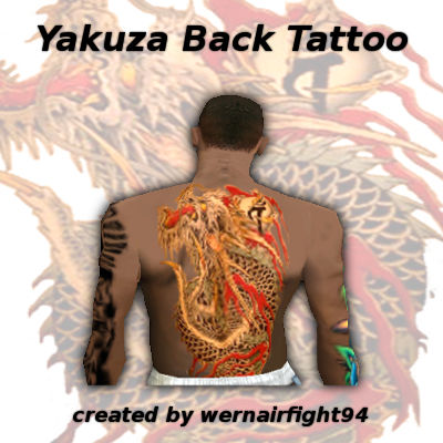 Yakuza Back Tattoo