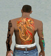 Yakuza Back Tattoo