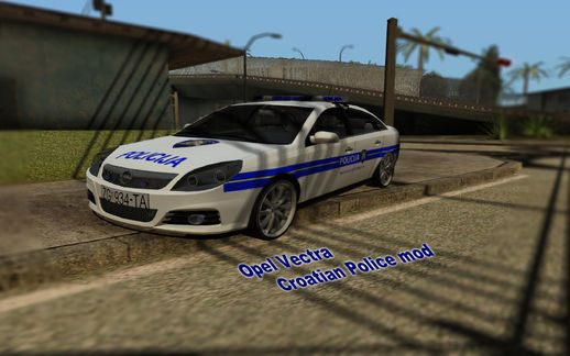 Opel Vectra Croatian Police