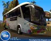 2014 Brazil Fifa World Cup Bus - Seleccion Chilena