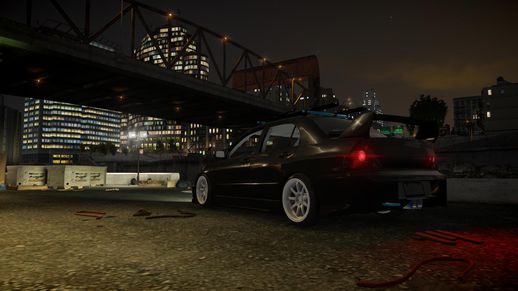 Mitsubishi Lancer EVO 8 Stance