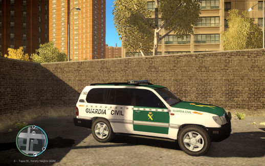 Toyota Land Cruiser Guardia Civil Cops (Spain)