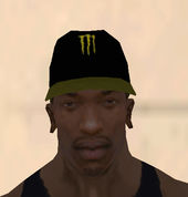 Monster Energy Black Yellow Cap