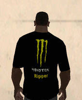 Monster Ripper Shirt Black