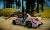 2004 Subaru Impreza WRX STI Drift w/ Mahouka Koukou No Rettousei Itasha