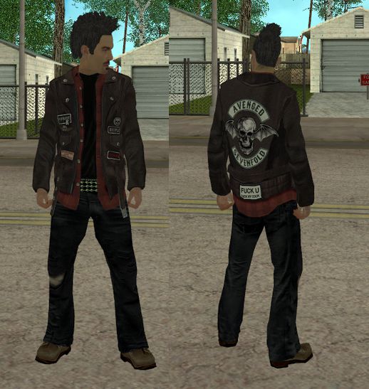 Avenged Sevenfold 3 Biker