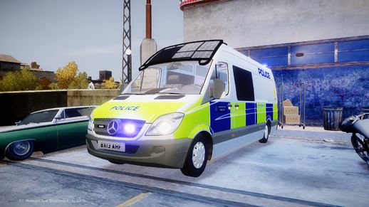 2013/14 Met Police Public Order Mercedes Sprinter