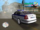 Skoda Octavia Albanian Police Car