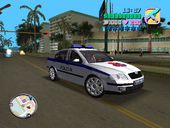 Skoda Octavia Albanian Police Car