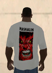 Maskulin Hulk Shirt White