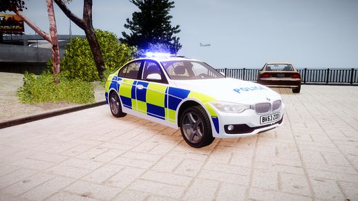 Central Motorway Police Group 2013 BMW 3 Series + Siren