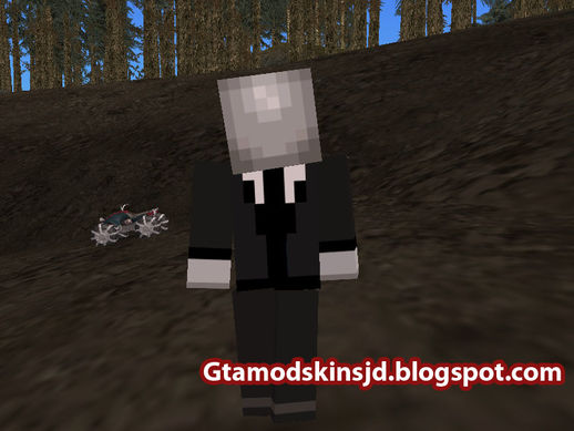 Slenderman from Minecraft