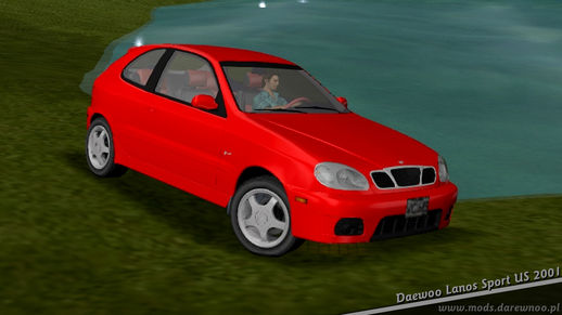 2001 Daewoo Lanos Sport US (VC only)