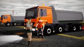 8x4 Mercedes Benz Actros Dumper Truck