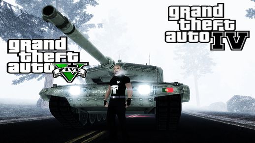 EU & PT Tank Leopard Texture Pack + Sounds