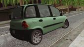 Fiat Multipla Black Bumpers