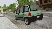 Fiat Multipla Black Bumpers