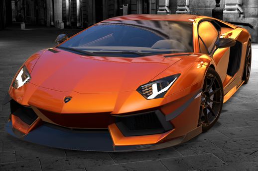 Lamborghini Aventador Real Handling Line