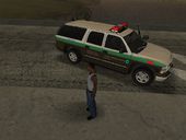 Tierra Robada Armed Forces Border Patrol (TRAF) Chevy Suburban 06