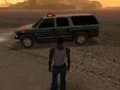 Tierra Robada Armed Forces Border Patrol (TRAF) Chevy Suburban 06