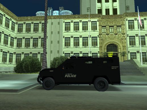 Black LSPD 2009 Lenco Bearcat