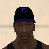 Monster Energy Black Blue Cap