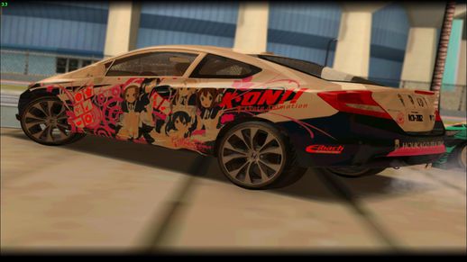 Honda Civic SI 2012 Itasha K-ON