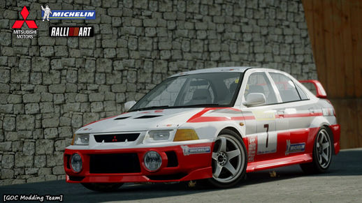 Mitsubishi Lancer Evolution VI rally edition