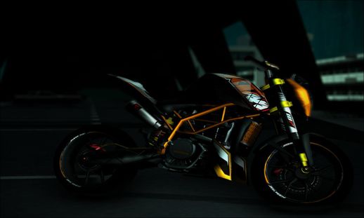 KTM Duke 125 Full