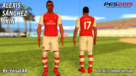 Alexis Sánchez (Arsenal Home 14/15)