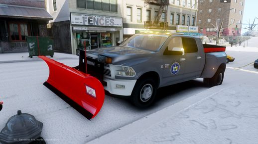 Dodge Ram 3500 Plow Truck