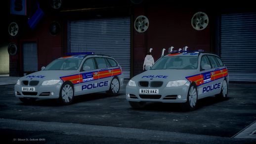 Met Police BMW 3 Series Touring E91 Area Car Pack