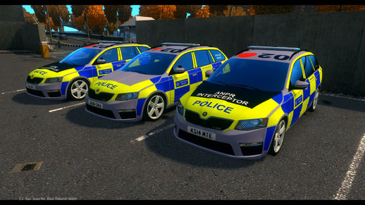 2014 Metropolitan Police Skoda VRS Estate Pack